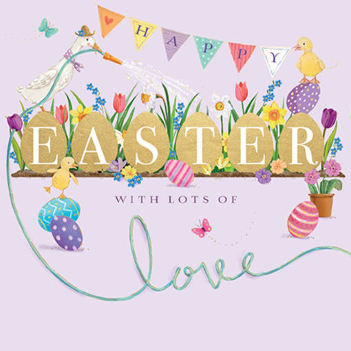 Picture of HAPPY EASTER WITH LOTS OF LOVE